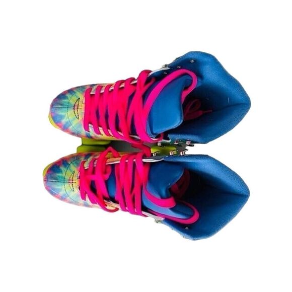 *COSMIC ROLLER SKATES ARCHIE 15 TIE DYE SIZE 6 WOMENS (P24007889) - Picture 7 of 9